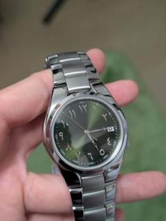 115 OH済 SEIKO ロードマチック 旭日濡烏 サンバーストブラック