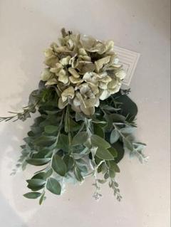 紫陽花　ユーカリ　ラベンダー　スワッグ　ドライフラワー