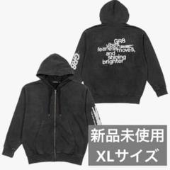 ルセラフィム MURUA ルーズ フーディー パーカー スウェット MURUA（ムルーア）の「LE SSERAFIMコラボ裏起毛ルーズフーディー