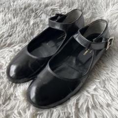 COMME des GARCONS エナメル フラットシューズ 6445