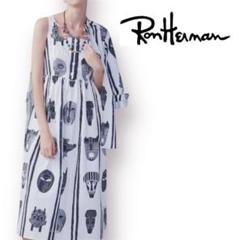 美品】Ron Herman×TEN アフリカンマスク ノースリーブワンピ