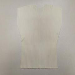 ISSEY MIYAKE PLEATS PLEASE Vネックプリーツチュニック