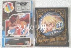 Dr.STONE 七海龍水 バースデイ 缶バッジ＆ジオラマフィギュア