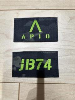 人気便利グッズ APIO ワッペン 2個セット ジムニー ジムニーシエラ jb74アピオ アクセサリー