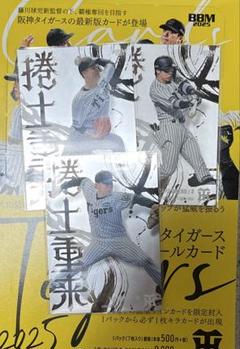 BBM阪神タイガースベースボールカード2025 捲土重来
