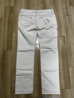 美品　バービーゴルフbyパーリーゲイツ　レディースパンツ　白　サイズ1