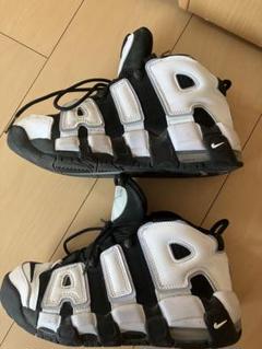 NIKE AIRMORE ナイキ GSエア モア スニーカー　コバルト　ブリスのサムネイル