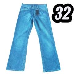 未使用メンズ ジーンズ デニムパンツ Gパン ラスティ ストレート 32インチ