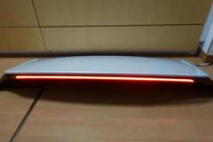 極上! 80ハリアーZ新品ハイマウント付ルーフスポイラー プラチナ