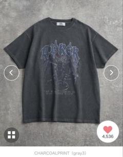 heavy weight graphic T shirt