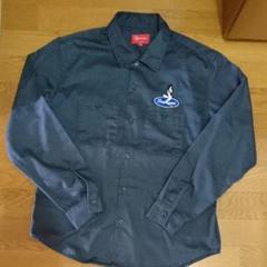 supreme pin up work shirt
