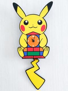 ポケモン ピカチュウ しっぽをふりこ時計 壁掛け時計