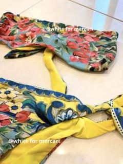 新品未使用　Dolce & Gabbana ブラック水着 ブラック（黒）系 Dolce & Gabbana(ドルチェ&ガッバーナ) ビキニ