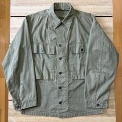 【レア】 US ARMY 40s M43 HBT ミリタリー ジャケット WW2