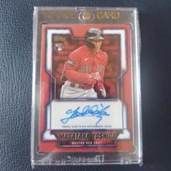 吉田正尚　直筆サインカード　topps レッドソックス　ルーキーカード　メジャー Yahoo!オークション - 【吉田正尚】ルーキー 直筆サインカード