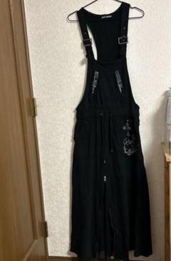 ゴーストオブハーレム オーバーオールのワンピース 黒 フリーサイズ ゴーストオブハーレム オーバーオールのワンピース 黒 フリーサイズ