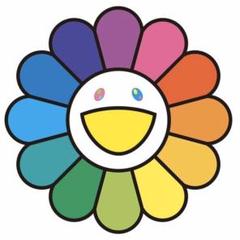 Takashi Murakami 村上隆 版画 レインボーフラワー2枚