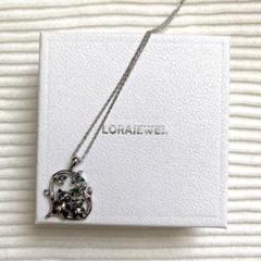 ✨新品✨シルバー ネックレス パンダ ジュエリー プレゼント ギフト 箱付き 緑