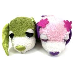 当時物　平成レトロ　お茶犬　マスコットキーホルダー　2個セット