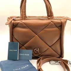 ✨極美品✨【コールハーン】ショルダーバッグ　ハンドバッグ　キルティング　ブラウン