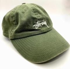 STÜSSY スポーツ キャップ ベージュ/グリーン STUSSY ステューシー ロゴ刺繡 トラッカーキャップ メッシュ