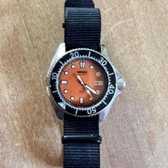 【稼動/新品電池】SEIKO ダイバーズ オレンジ文字盤 腕時計 希少レトロ Yahoo!オークション -「seiko ダイバー オレンジ」の落札相場