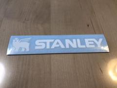スタンレー STANLEY 1枚 カッティングステッカー 白