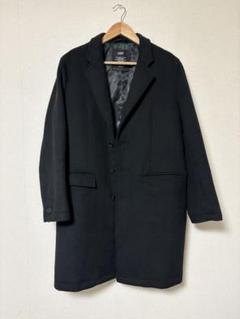 【美品】HARE　ハレ　チェスターコート　チェスターベルトロングコート　黒 HARE（ハレ）の「チェスターベルトコート(HARE)（チェスター