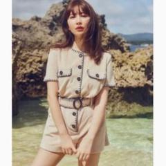 Amazon.co.jp: Herlipto Ribbon Romper Sサイズ グッズ j