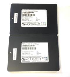 ②-W915-SAMSUNG SATA 128GB 2.5インチ SSD 2点