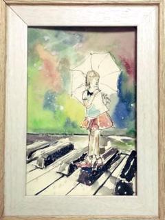 絵画　油絵　一点物　人物　micchan作 絵画 油絵 一点物 人物 micchan作 絵画