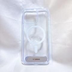 iPhone 15 Pro Max 用 ケース クリア スタンド MagSafe