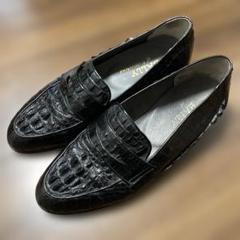☆極美品☆ Bally コインローファー　オールレザー　本革　ブラック　24cm ☆極美品☆ Bally コインローファー オールレザー 本革 ブラック