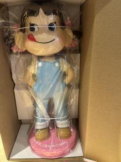 不二屋　首振ペコちゃん人形 128-PK01 非売品　未開封 不二屋 首振ペコちゃん人形 128-PK01 非売品 未開封 - メルカリ