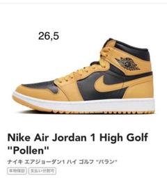 Nike Air Jordan 1 High Golf "Pollen"のサムネイル