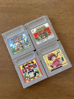 【動作未確認4個セット】ゲームボーイソフト Nintendo