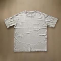 ★【ナノユニバース】 メンズ！半袖Tシャツ ベージュ Ｌサイズ★