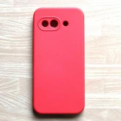 Google Pixel 9a　ソフトケース　 カバー 　レッド　管理251-6
