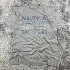 NAUTICAグラフィックTシャツ/ビッグロゴ/アメリカ古着/オーバーサイズ