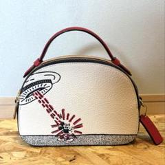 coach ミッキーマウス✖️キースヘリングコラボ ショルダー