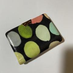 ツモリチサト ドット柄 カードケース　マルチカラー カラフル ウォレット