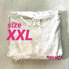 マンウィズ 15th Anniv ロゴTシャツ アッシュ XLサイズ - メルカリ