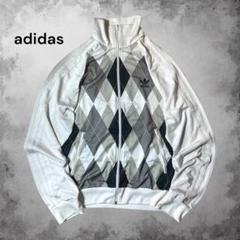 【専用】adidas トラックジャケット アーガイル 刺繍 ファイヤーバード 専用】adidas トラックジャケット アーガイル 刺繍 ファイヤー