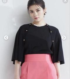 【TIARA】2WAYケープニット