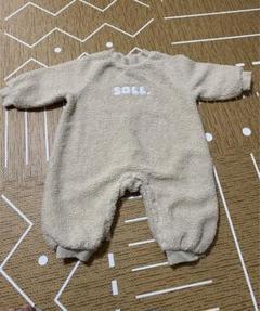 【新品未使用】soll the label オーバーオールsize2 soll the label デニムオーバーオール size2