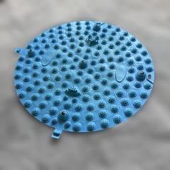 青いバランスクッション 直径約40cm