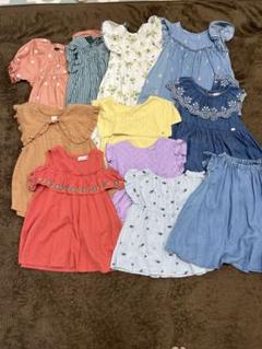 女の子　春〜夏服110cmまとめ売り 110センチ女の子夏服まとめ売り - メルカリ