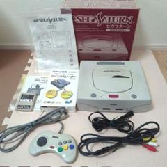 【懐かしゲーム機】セガサターン HST-3220本体／マルチコントローラー セガサターン SEGA 本体 HST-3220 コントローラー ケーブルあり