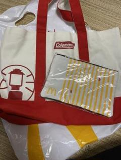 マクドナルド 福袋　coleman トート&ポーチのサムネイル