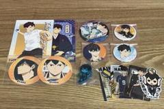 【美品】ハイキュー!! 影山飛雄 缶バッジ ポストカード グッズセット